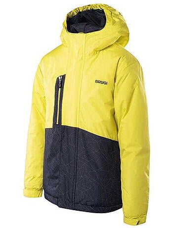 Chaqueta de esquí diseño colores sólidos para niños/niñas - brugi