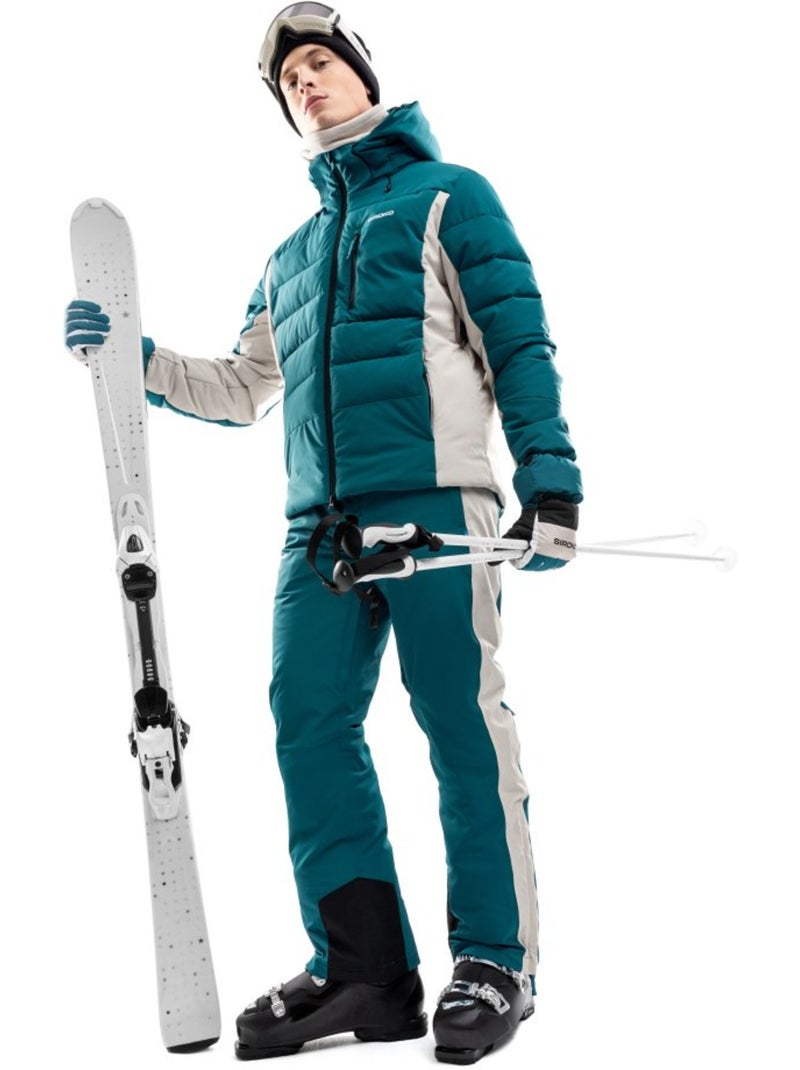 Chaqueta de esquí hombre esquí y nieve hombre w7 la hoya Verde - Kiabi