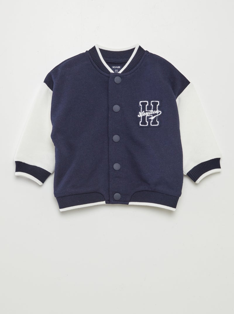 Chaqueta de estilo universidad americana AZUL - Kiabi