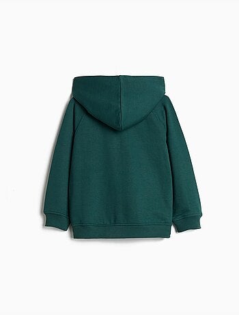 Chaqueta de felpa con capucha, MO Fashion