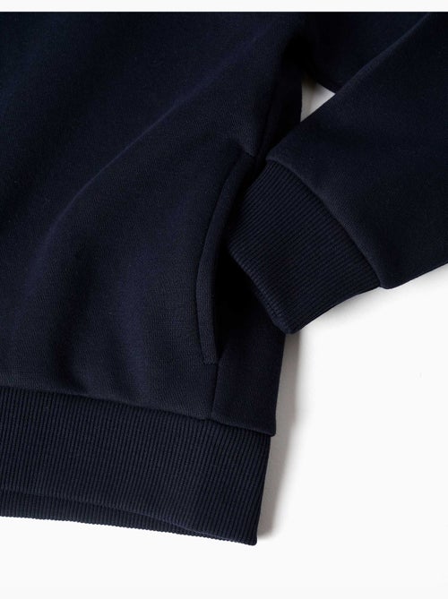 Chaqueta de felpa con capucha y forro perchado - Kiabi