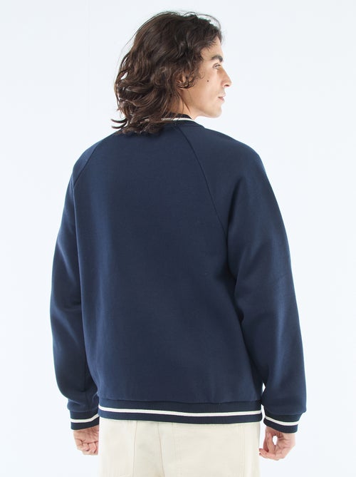 Chaqueta de felpa estilo americano - Kiabi