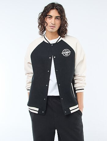 Chaqueta de felpa estilo americano