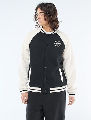 Chaqueta de felpa estilo americano