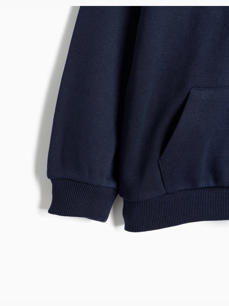 Chaqueta de felpa, mo fashion Azul - Kiabi
