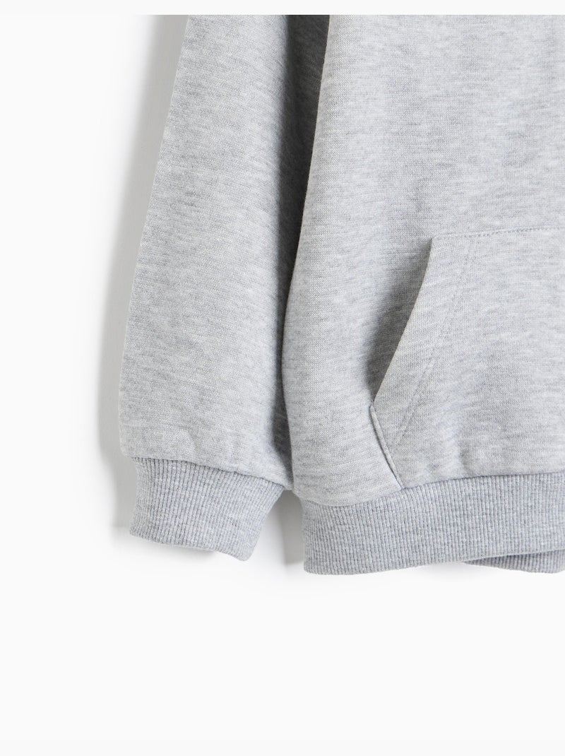 Chaqueta de felpa, mo fashion Gris - Kiabi