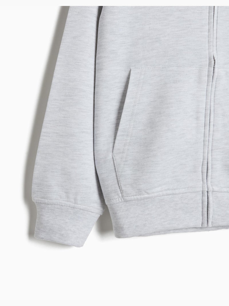 Chaqueta de felpa, MO Fashion Gris - Kiabi