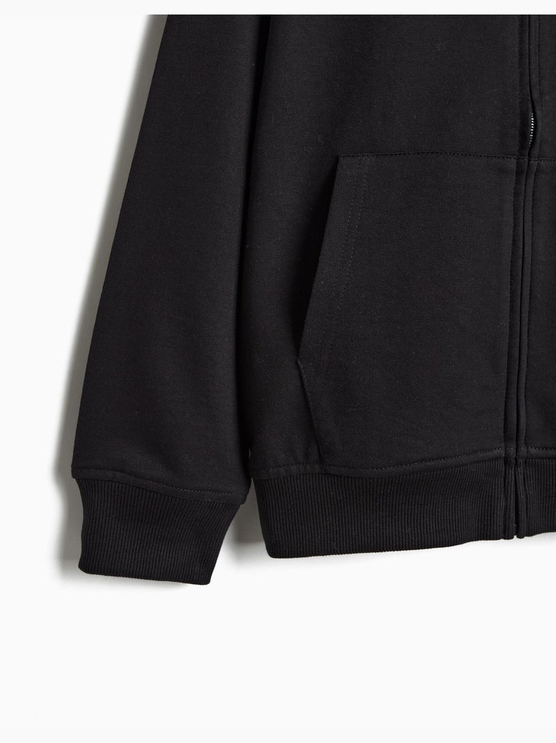Chaqueta de felpa, MO Fashion Negro - Kiabi