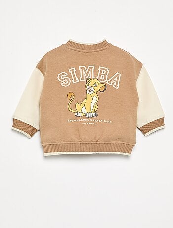 Chaqueta de felpa perchada con interior cálido 'Simba' 'Disney'