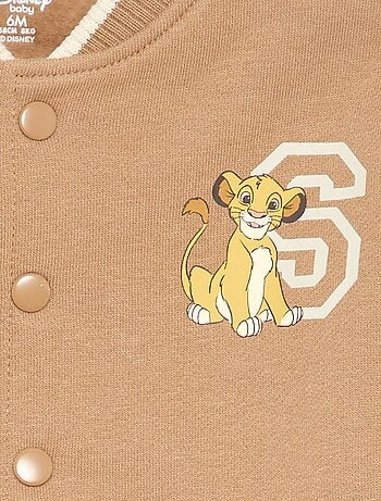 Chaqueta de felpa perchada con interior cálido 'Simba' 'Disney'
