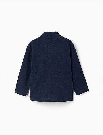 Chaqueta de felpa polar con cuello alto