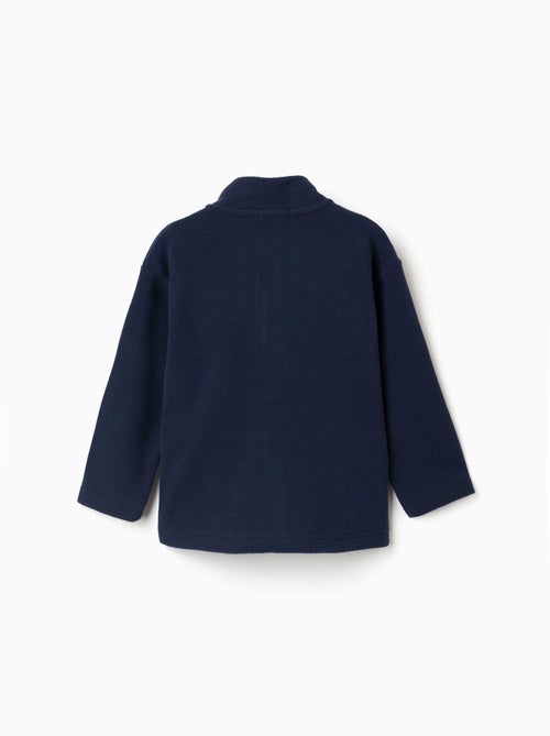 Chaqueta de felpa polar con cuello alto - Kiabi