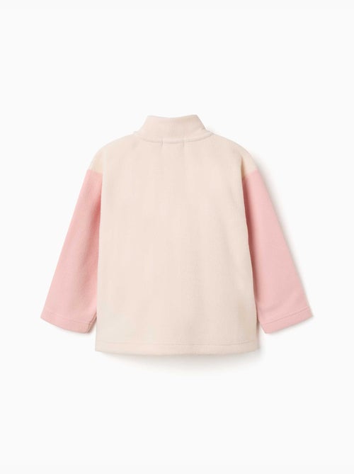 Chaqueta de felpa polar con cuello alto - Kiabi