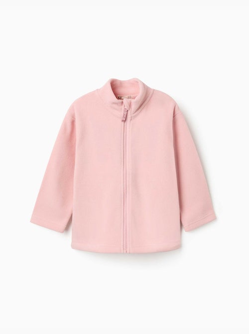 Chaqueta de felpa polar con cuello alto - Kiabi Chaqueta de felpa polar con cuello alto - Kiabi