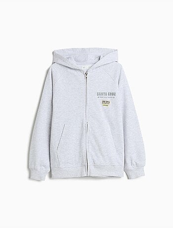 Chaqueta de felpuña con capucha, MO Fashion