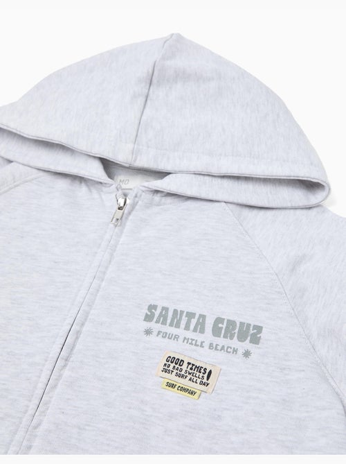 Chaqueta de felpuña con capucha, MO Fashion - Kiabi