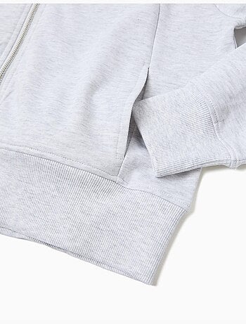 Chaqueta de felpuña con capucha, MO Fashion