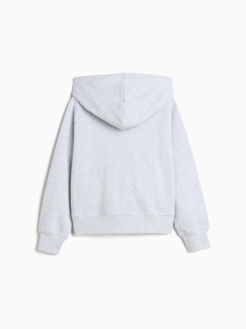 Chaqueta de felpuña con capucha, MO Fashion Gris - Kiabi