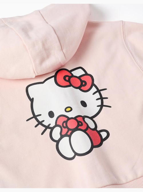 Chaqueta de Fleece Cardado para Bebé, Rosa Claro - Kiabi