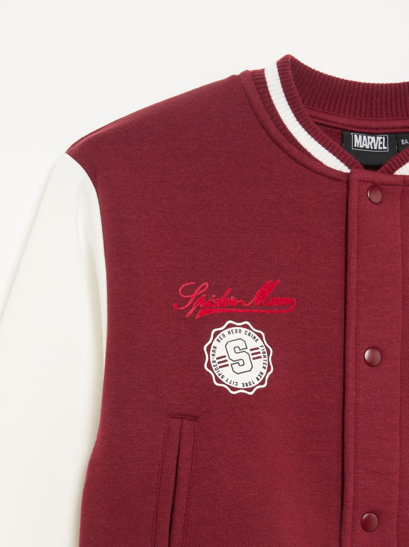 Chaqueta de forro polar 'Marvel' 'Spider-Man' Rojo - Kiabi