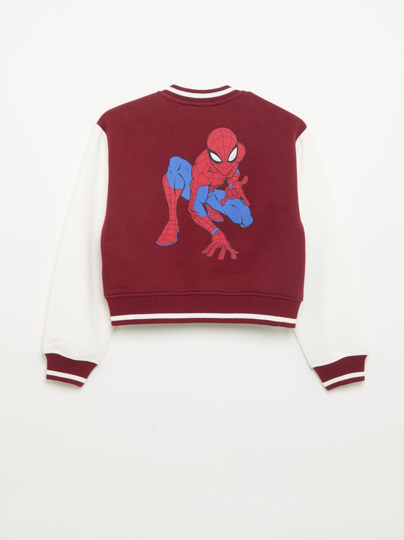 Chaqueta de forro polar 'Marvel' 'Spider-Man' Rojo - Kiabi