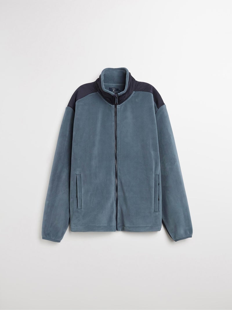 Chaqueta de forro polar, MO Fashion Azul - Kiabi
