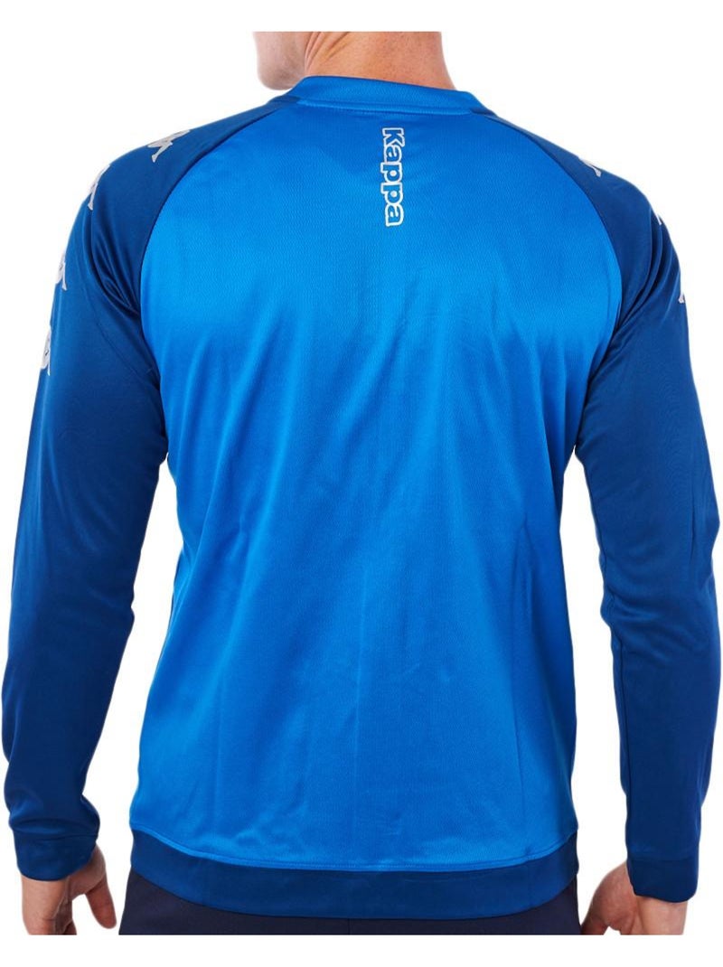 Chaqueta de Fútbol Kappa para Hombre Azul Azul marino Blanco - Kiabi