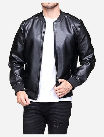 Chaqueta de hombre de imitación de piel - Frilivin