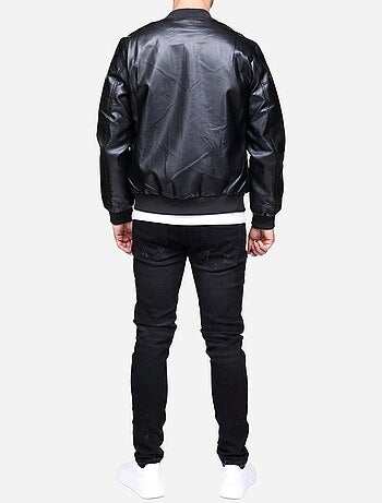 Chaqueta de hombre de imitación de piel - Frilivin