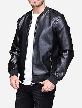 Chaqueta de hombre de imitación de piel - Frilivin