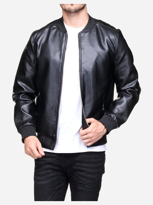 Chaqueta de hombre de imitación de piel - Frilivin - Kiabi Chaqueta de hombre de imitación de piel - Frilivin - Kiabi
