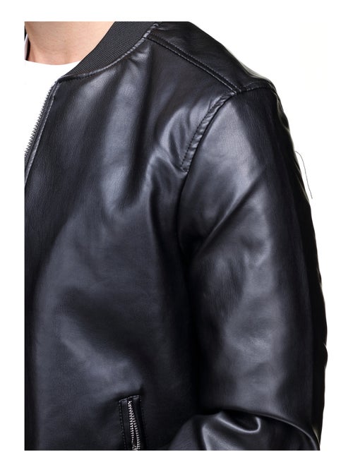 Chaqueta de hombre de imitación de piel - Frilivin - Kiabi Chaqueta de hombre de imitación de piel - Frilivin - Kiabi