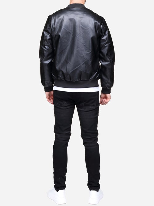 Chaqueta de hombre de imitación de piel - Frilivin - Kiabi Chaqueta de hombre de imitación de piel - Frilivin - Kiabi