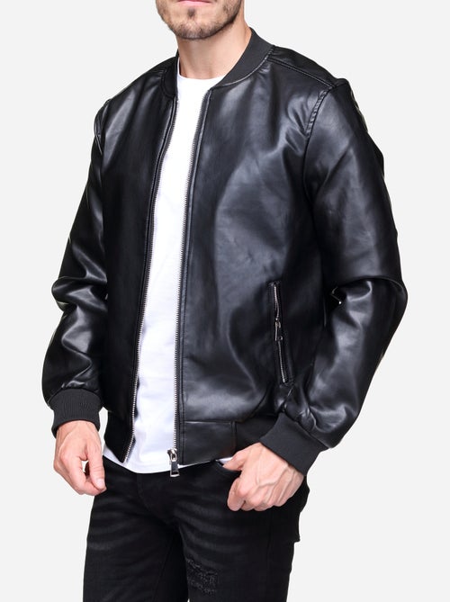 Chaqueta de hombre de imitación de piel - Frilivin - Kiabi Chaqueta de hombre de imitación de piel - Frilivin - Kiabi