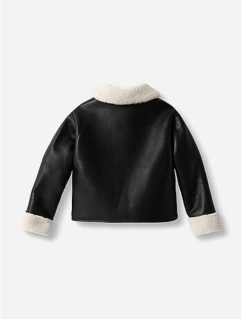 Chaqueta de imitación de cuero - guess kids