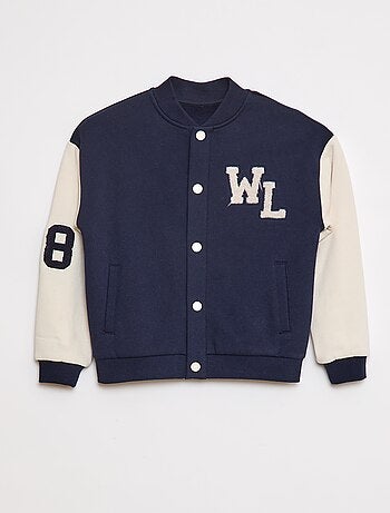 Chaqueta de inspiración universidad americana