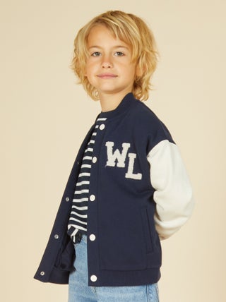 Chaqueta de inspiración universidad americana