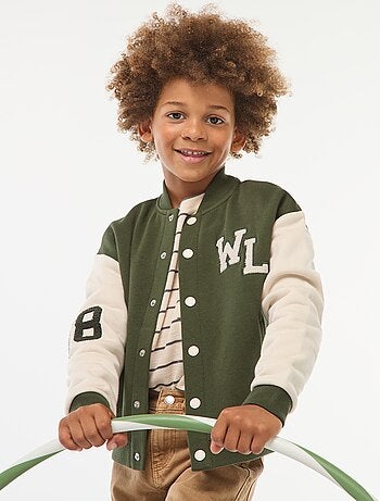 Chaqueta de inspiración universidad americana