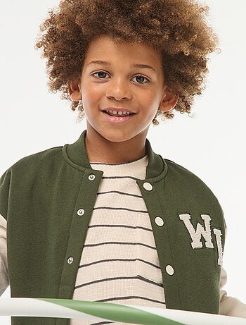 Chaqueta de inspiración universidad americana