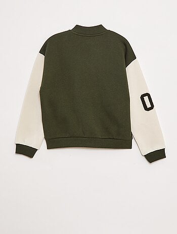 Chaqueta de inspiración universidad americana