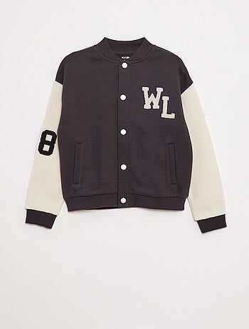 Chaqueta de inspiración universidad americana