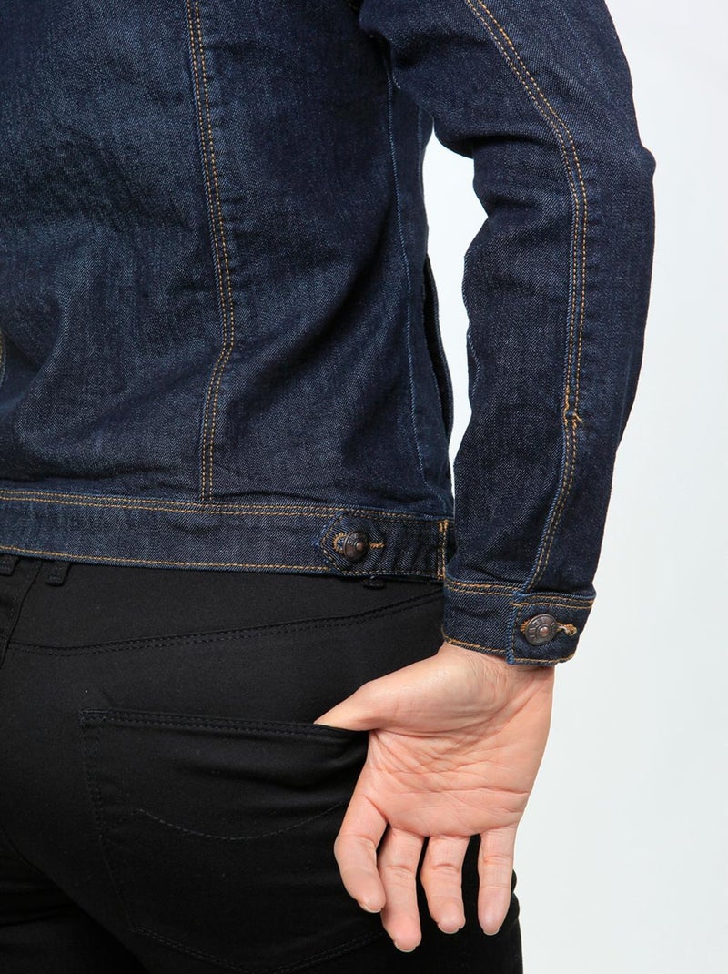 Chaqueta de jeans stretch corte entallado ERA 'Rica Lewis' Azul - Kiabi