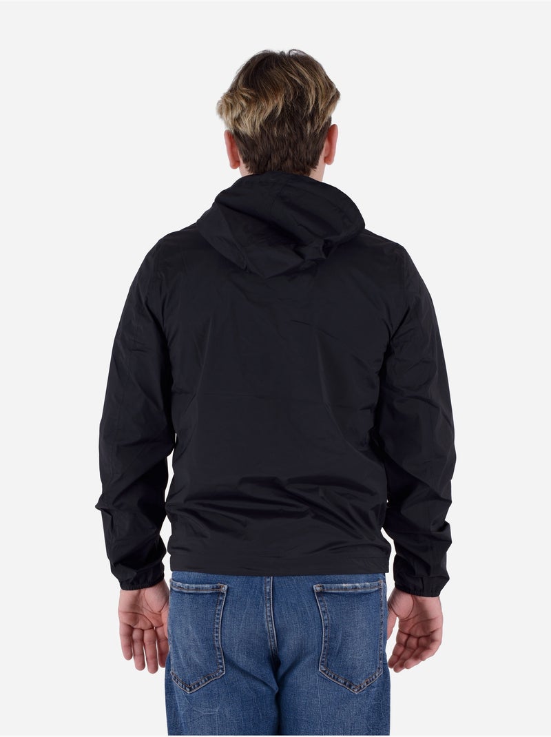 Chaqueta de jersey de nailon elástico - K-Way Negro - Kiabi