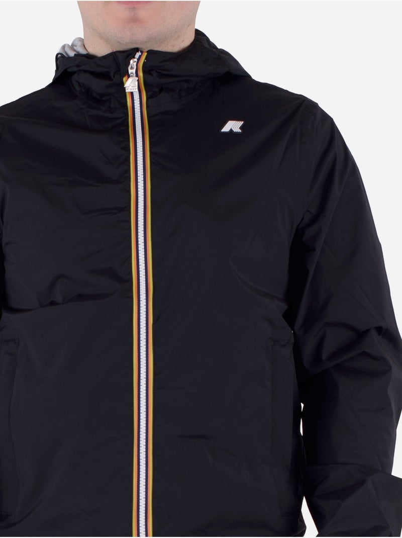 Chaqueta de jersey de nailon elástico - K-Way Negro - Kiabi