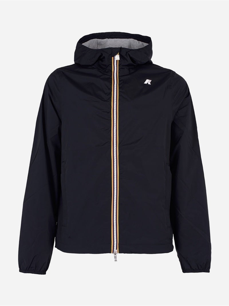 Chaqueta de jersey de nailon elástico - K-Way Negro - Kiabi