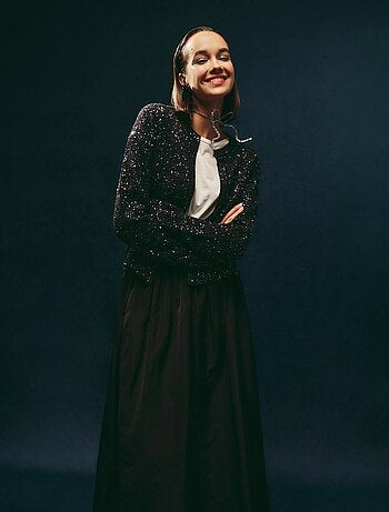Chaqueta de lentejuelas, MO Fashion