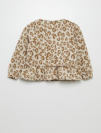 Chaqueta de leopardo 'Name it'