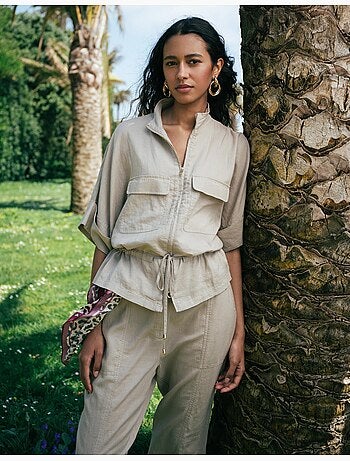 Chaqueta de lino, mo fashion