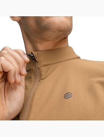 Chaqueta de lluvia golf hombre golf hombre muirfield mustard