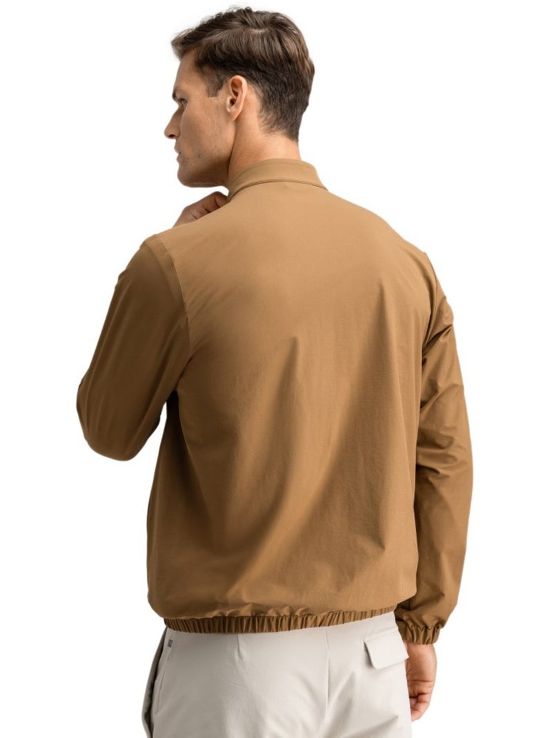Chaqueta de lluvia golf hombre golf hombre muirfield mustard Marrón - Kiabi